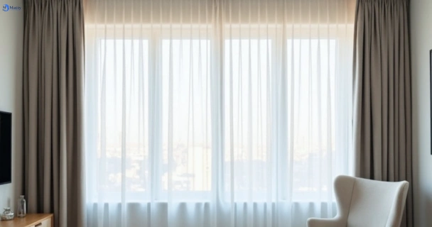 Restored vibrant drapes in knoxfield-vic QLD after Matty Curtain Cleaning
